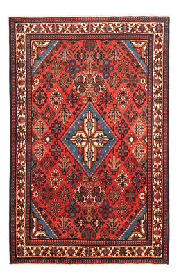 Alfombra persa - Nómada - 156 x 105 cm - rojo