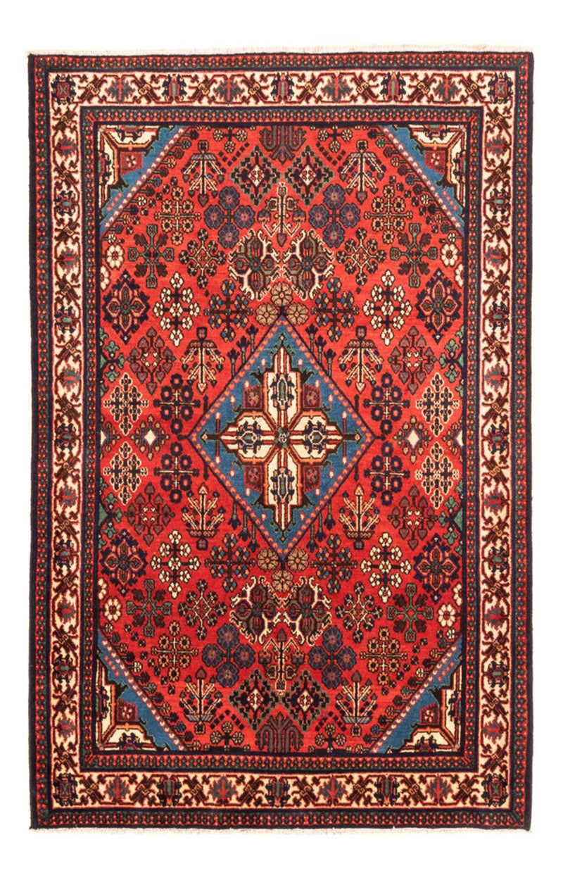 Alfombra persa - Nómada - 156 x 105 cm - rojo
