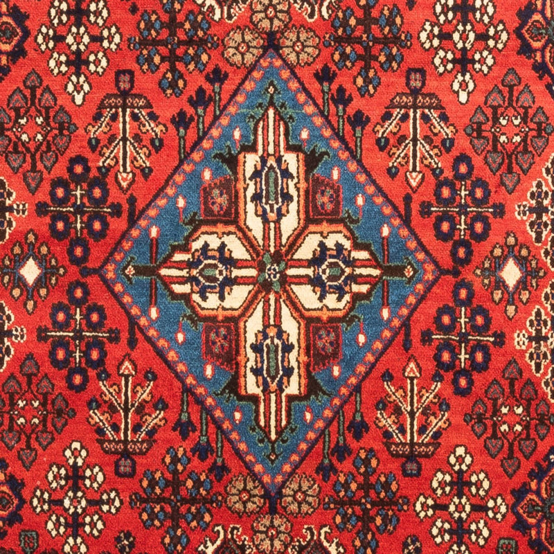 Alfombra persa - Nómada - 156 x 105 cm - rojo