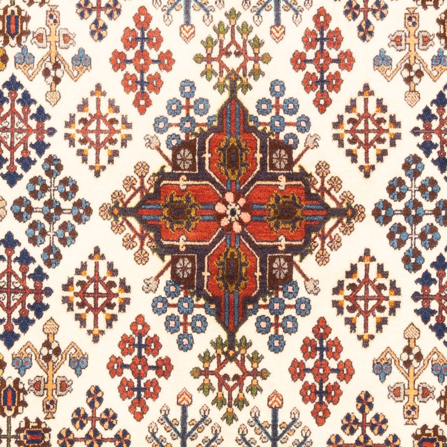 Alfombra persa - Nómada - 178 x 115 cm - crema