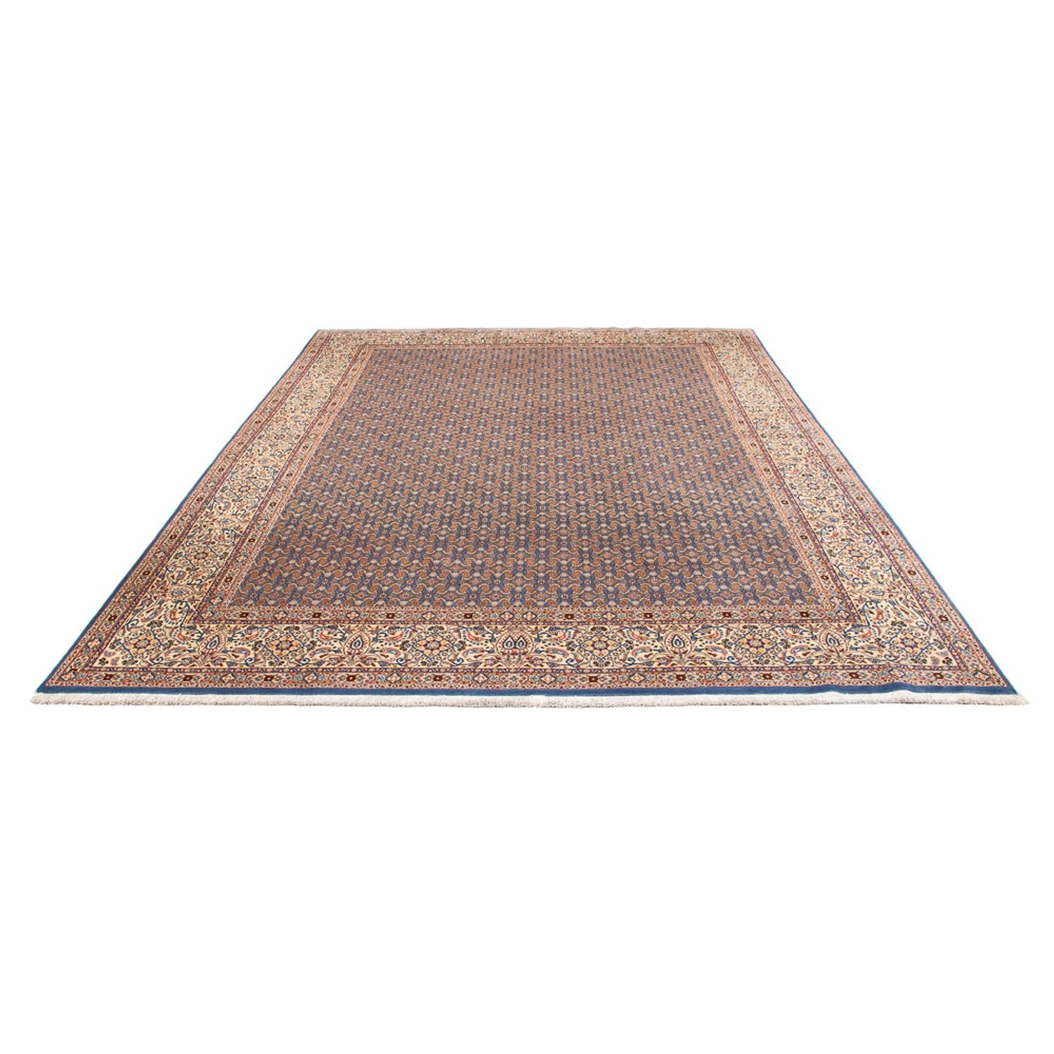 Alfombra persa - Clásica - 340 x 242 cm - azul oscuro