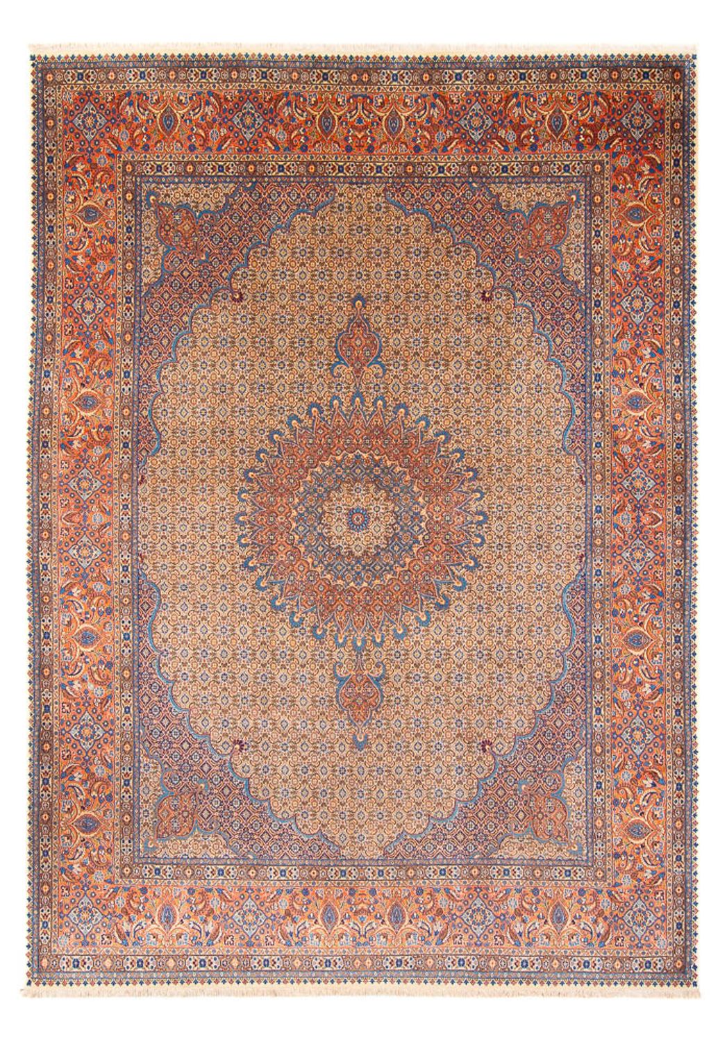 Alfombra persa - Clásica - 350 x 257 cm - beige oscuro
