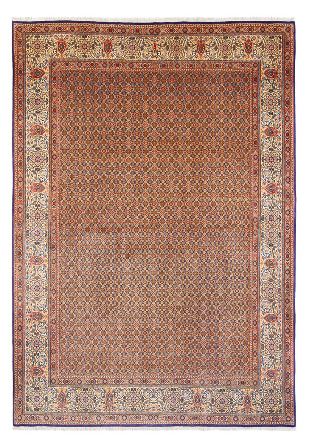 Alfombra persa - Clásica - 345 x 249 cm - azul oscuro