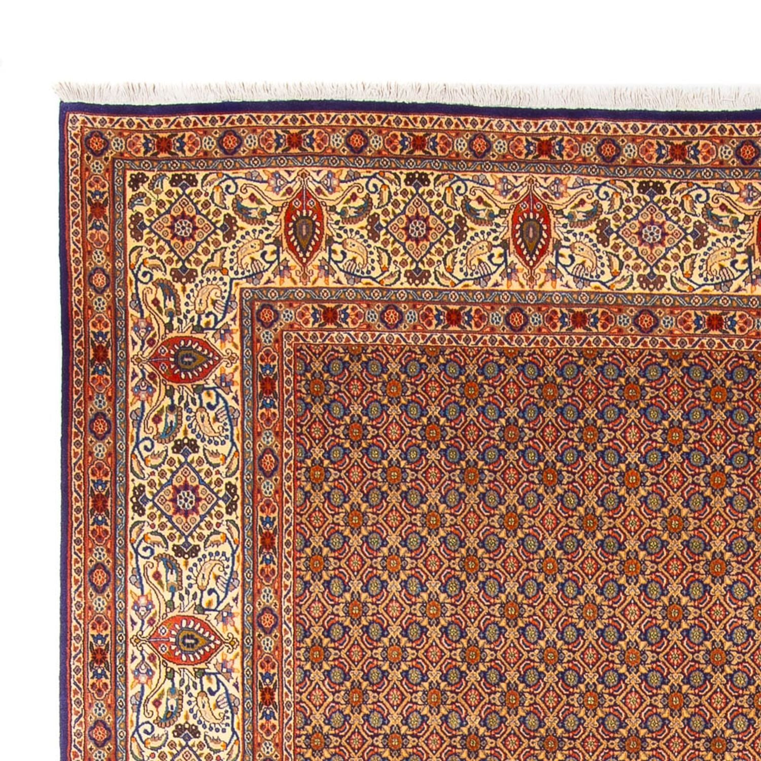 Alfombra persa - Clásica - 345 x 249 cm - azul oscuro