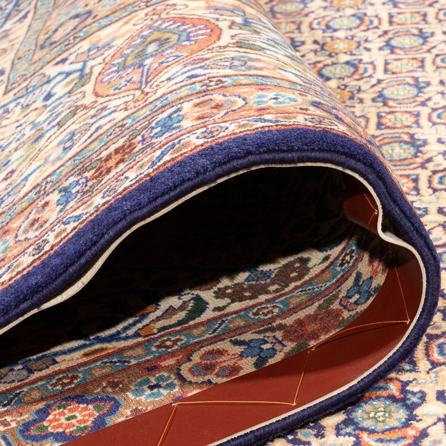 Alfombra persa - Clásica - 345 x 249 cm - azul oscuro