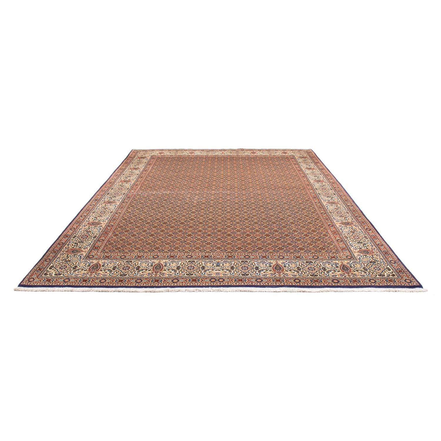Alfombra persa - Clásica - 345 x 249 cm - azul oscuro