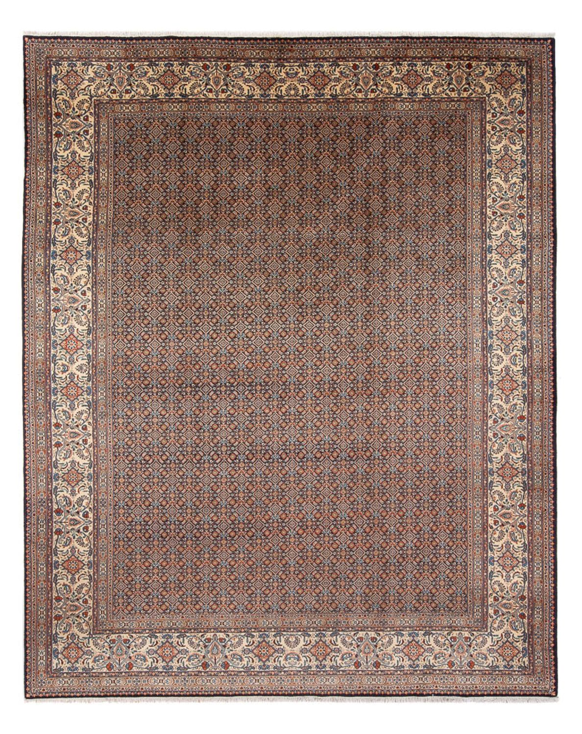Alfombra persa - Clásica - 335 x 243 cm - azul oscuro