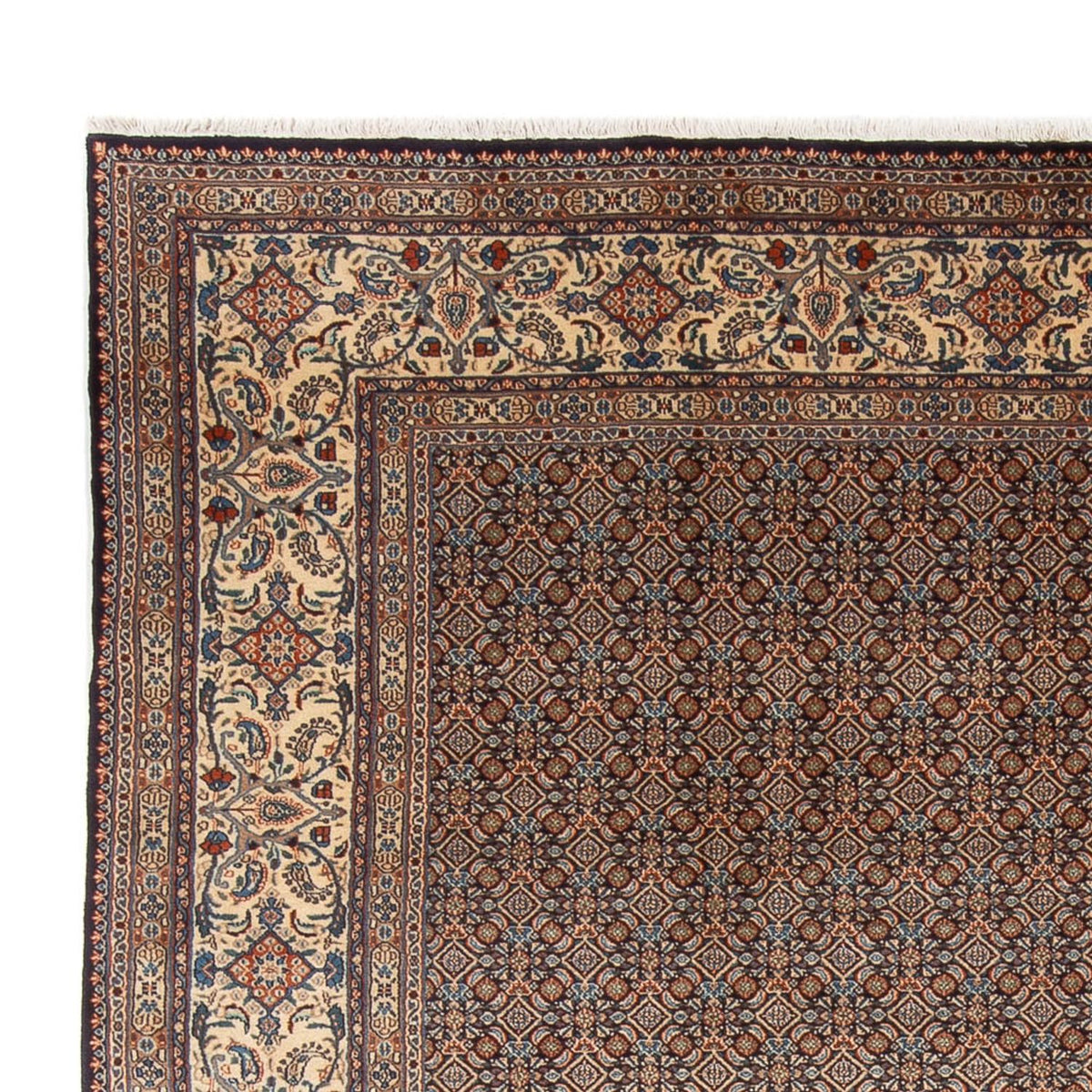 Alfombra persa - Clásica - 335 x 243 cm - azul oscuro