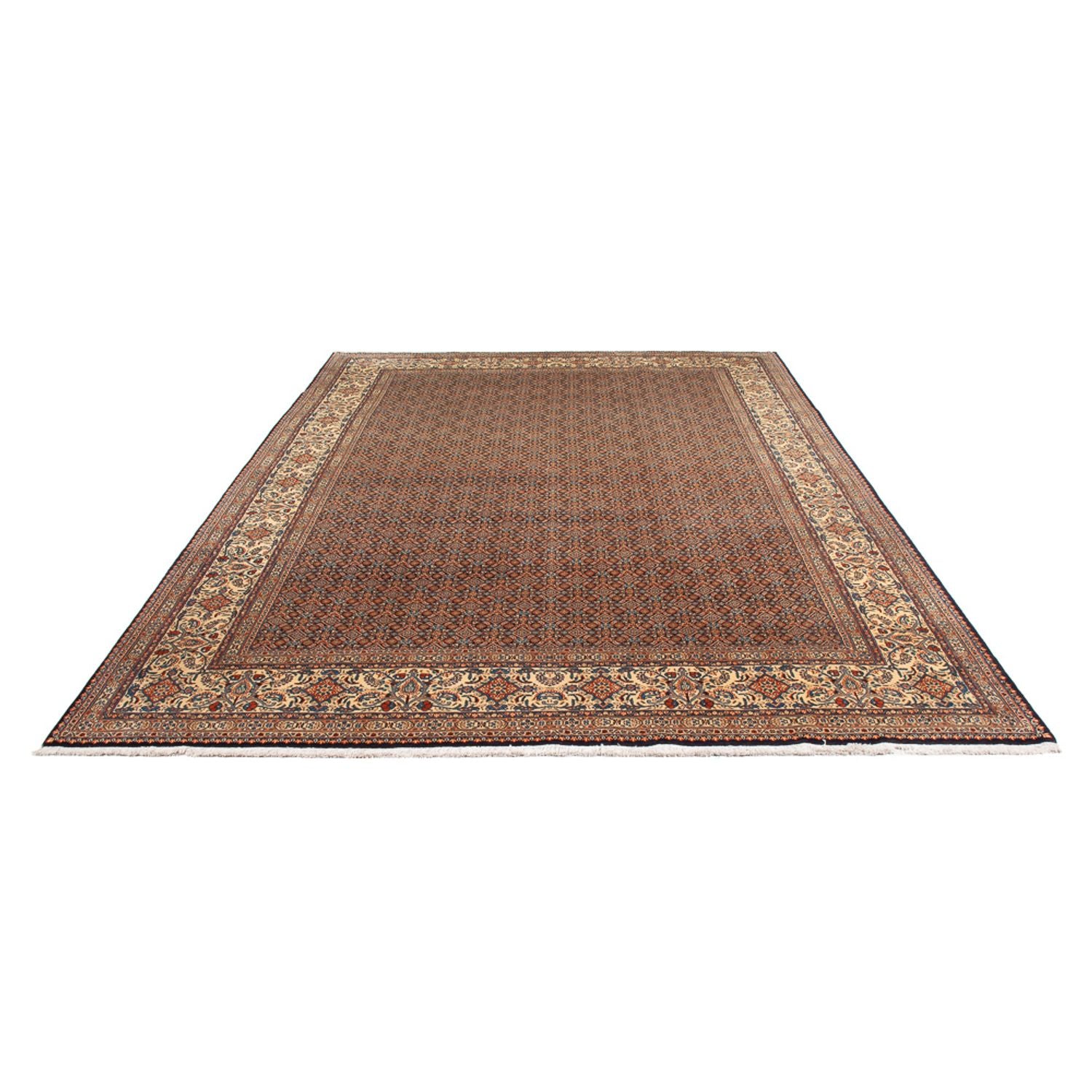 Alfombra persa - Clásica - 335 x 243 cm - azul oscuro