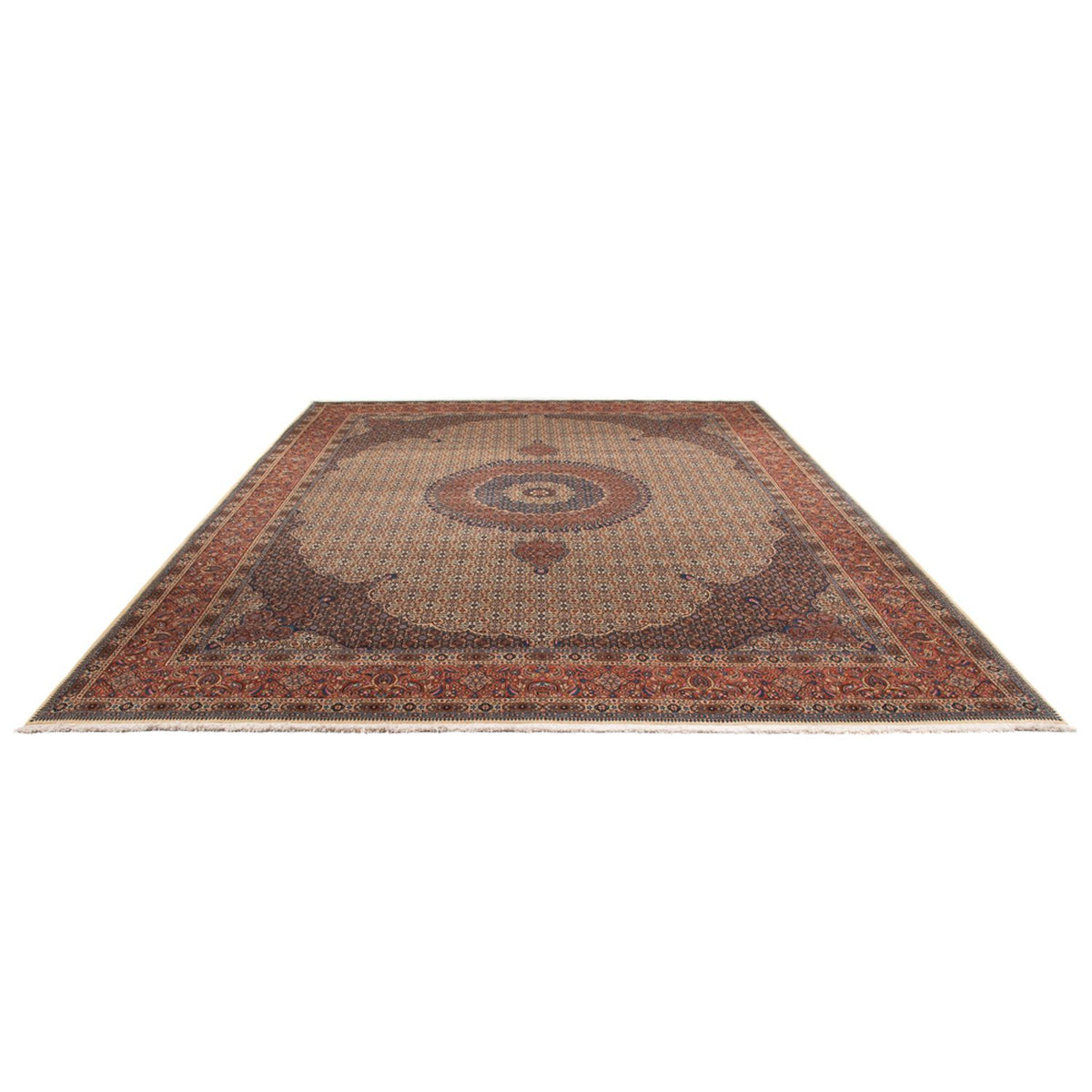 Alfombra persa - Clásica - 397 x 301 cm - beige oscuro