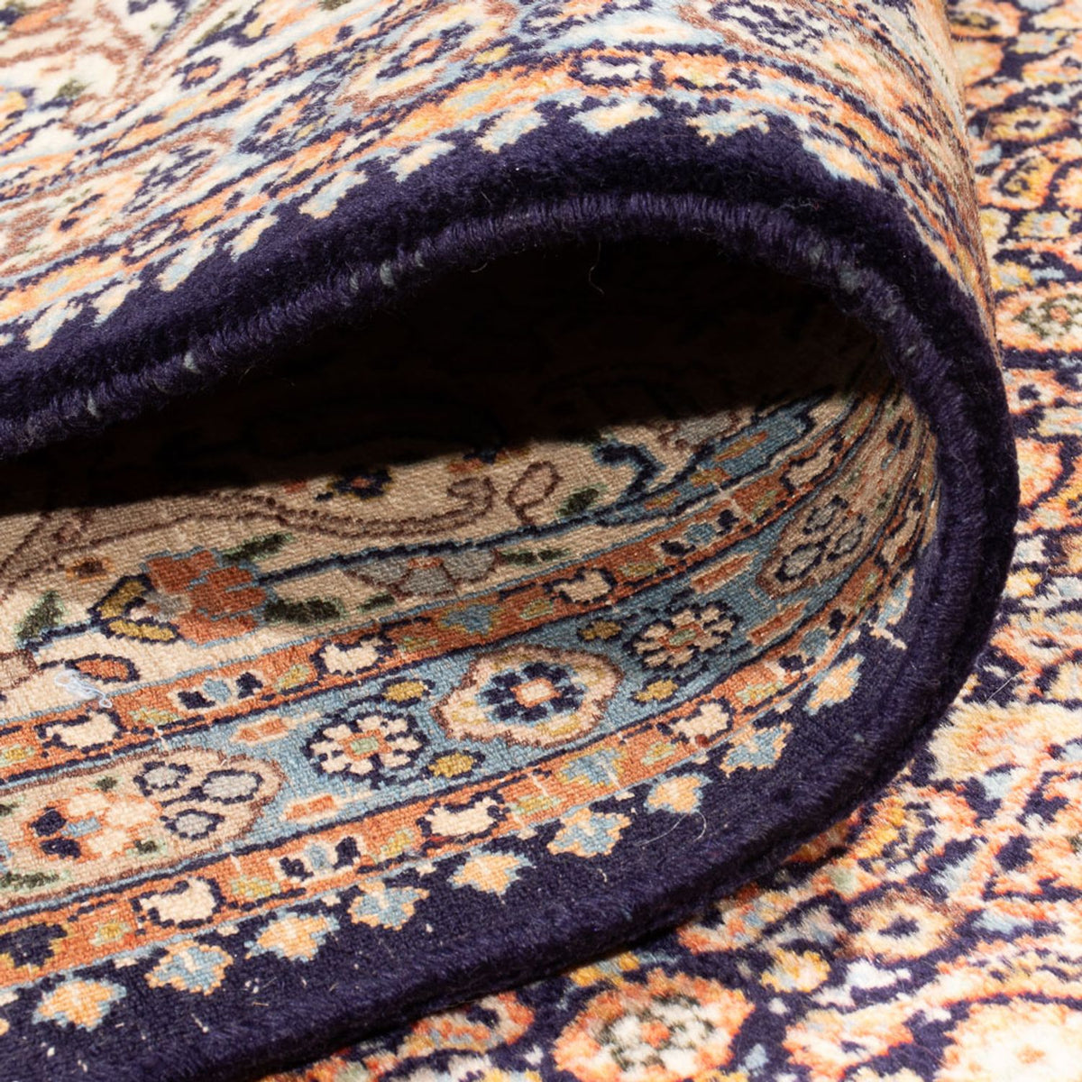 Alfombra persa - Clásica - 333 x 258 cm - azul oscuro