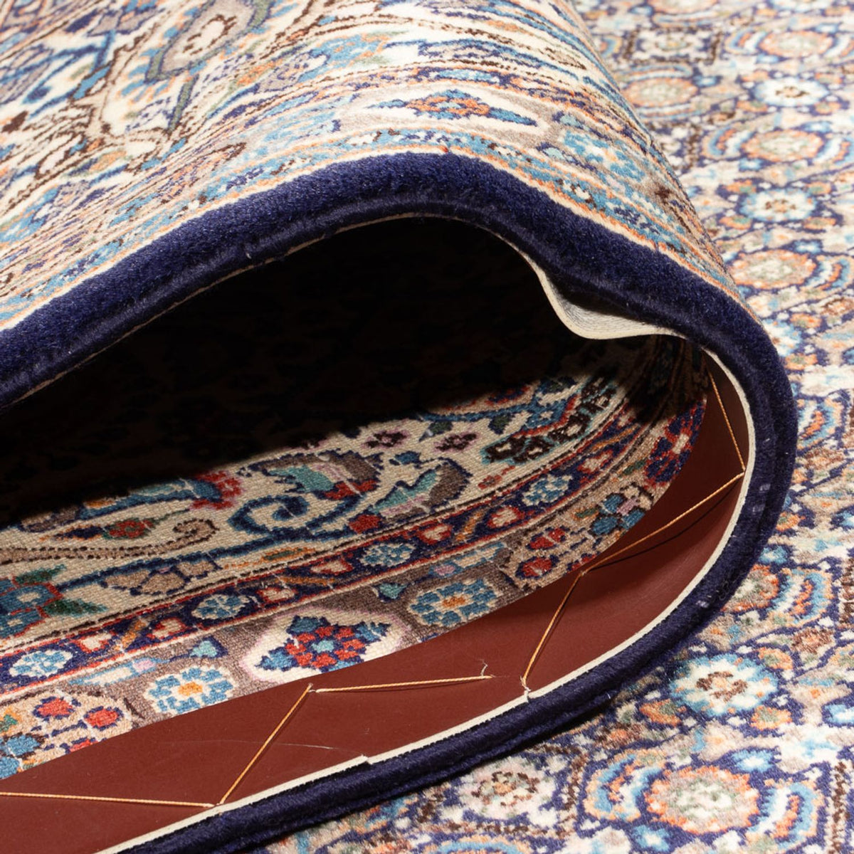 Alfombra persa - Clásica - 343 x 248 cm - azul oscuro