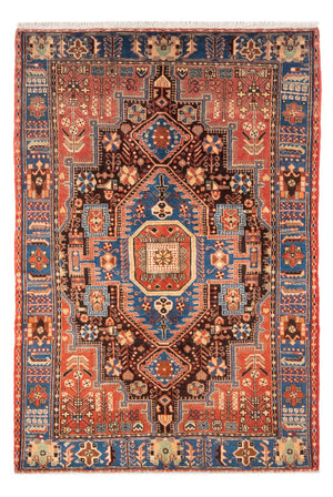 Alfombra persa - Nómada - 214 x 135 cm - azul