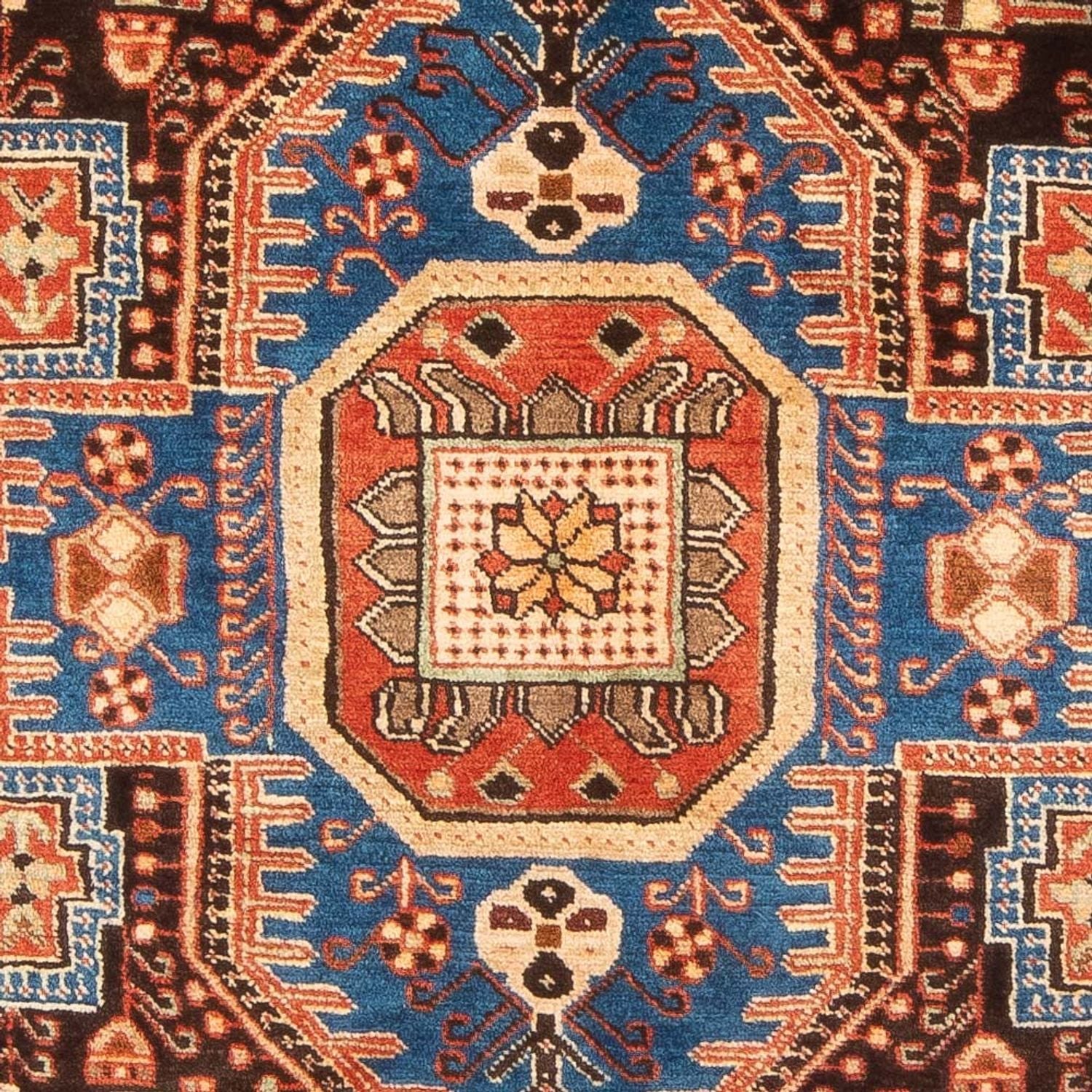 Alfombra persa - Nómada - 214 x 135 cm - azul