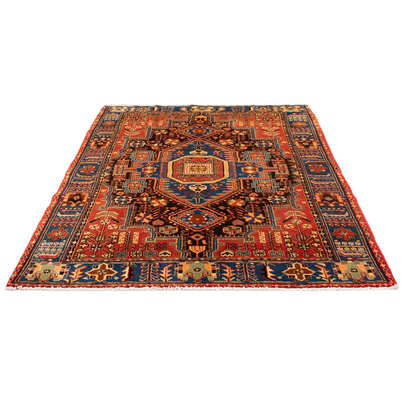 Alfombra persa - Nómada - 214 x 135 cm - azul