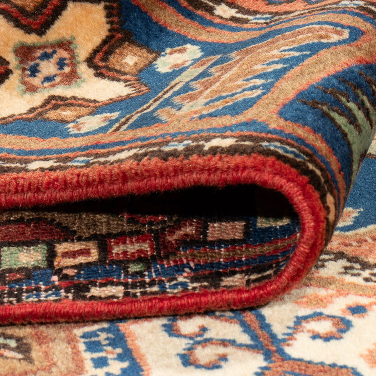 Alfombra persa - Nómada - 190 x 140 cm - azul