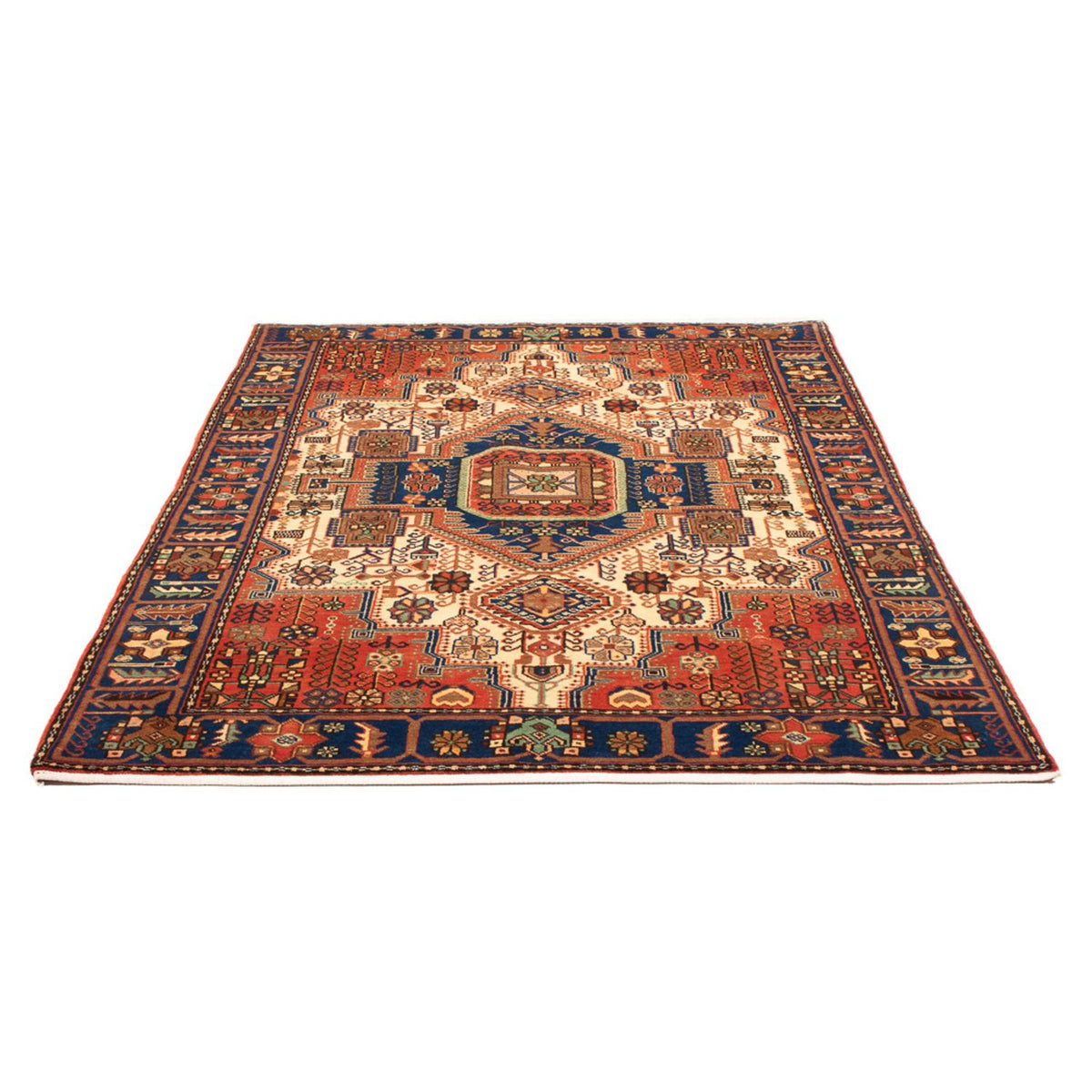 Alfombra persa - Nómada - 190 x 140 cm - azul
