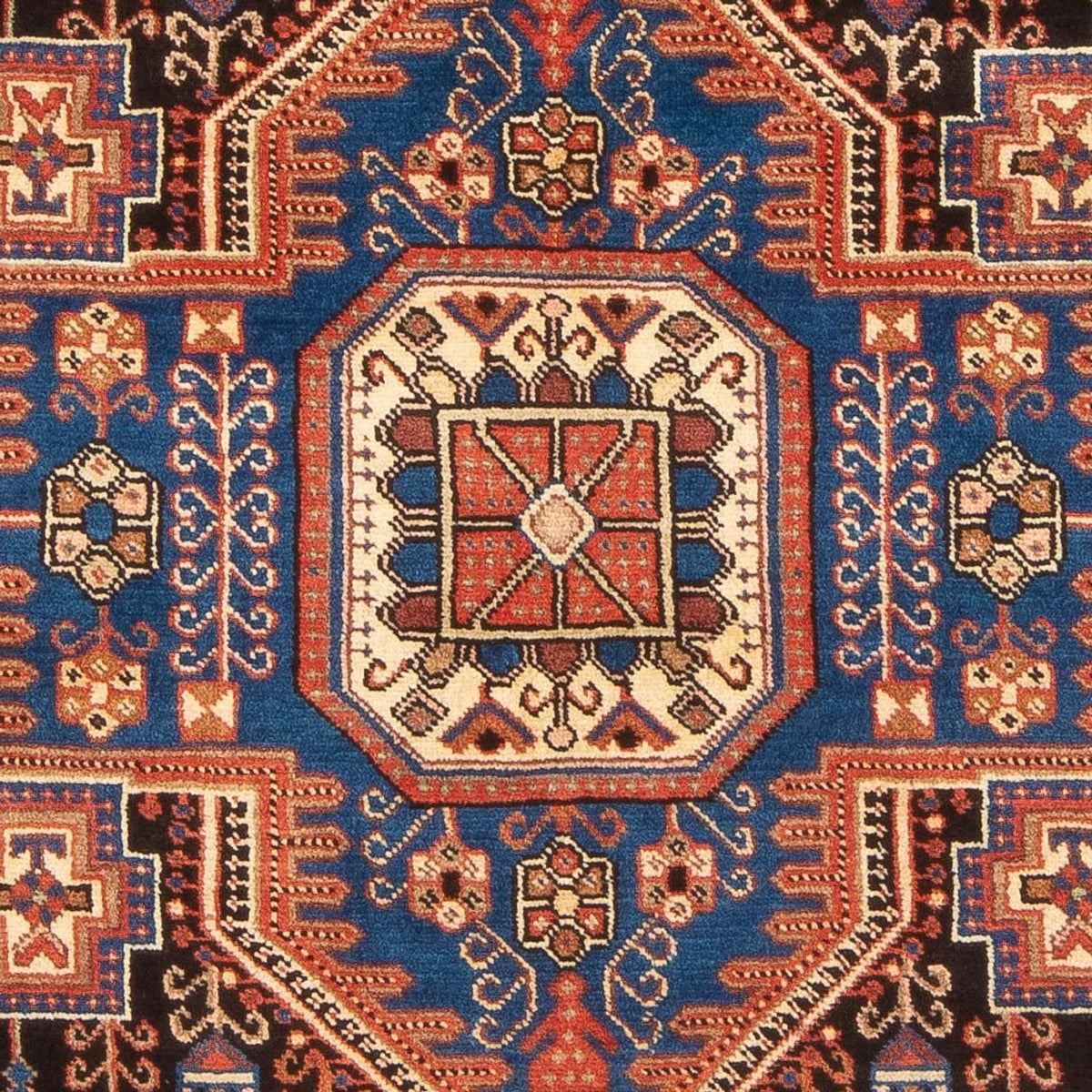 Alfombra persa - Nómada - 205 x 140 cm - azul