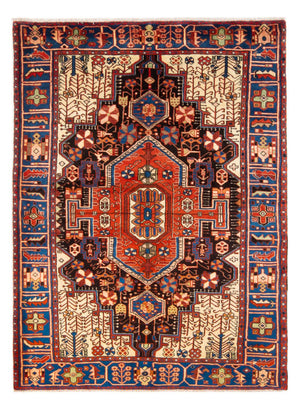 Alfombra persa - Nómada - 207 x 147 cm - rojo
