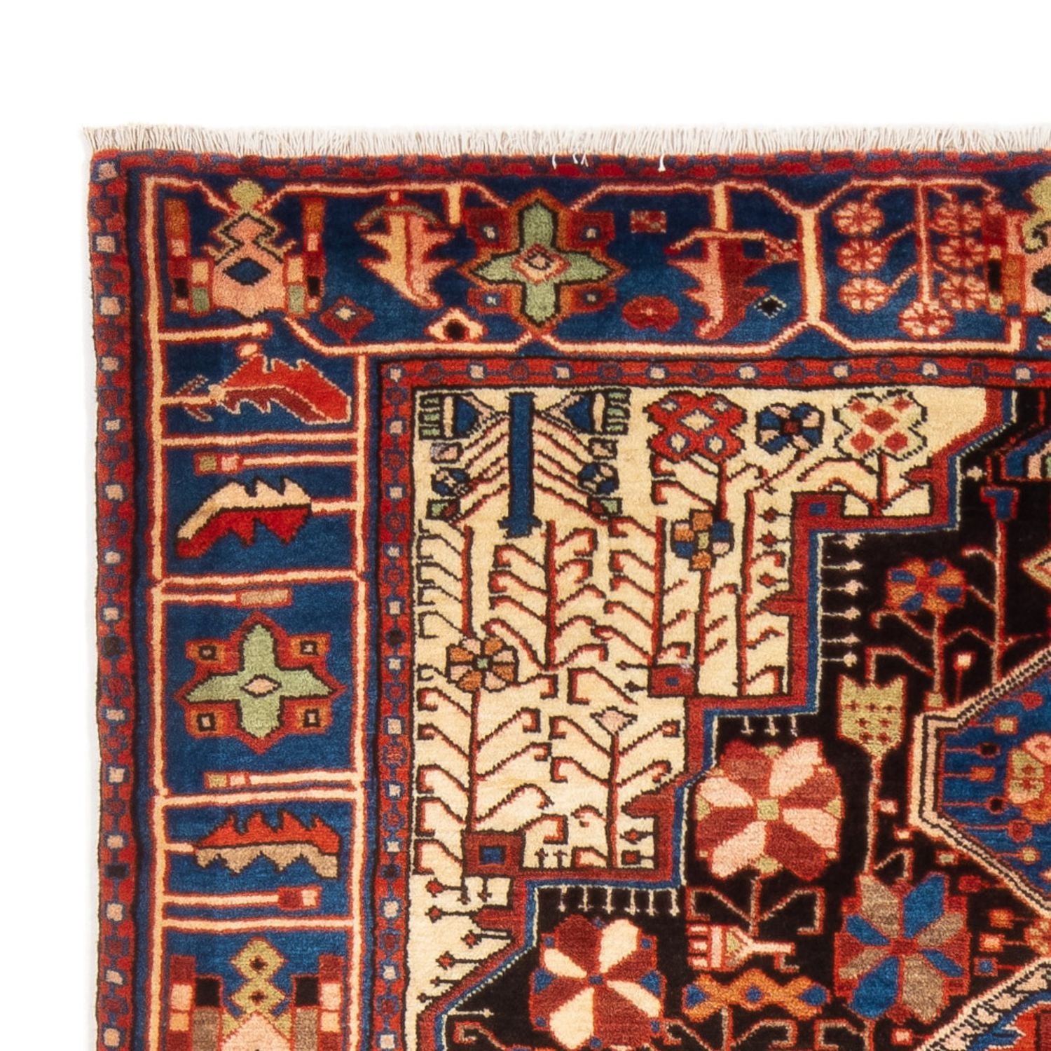 Alfombra persa - Nómada - 207 x 147 cm - rojo