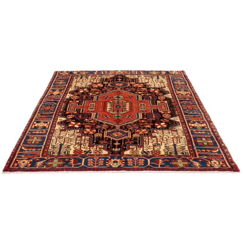 Alfombra persa - Nómada - 207 x 147 cm - rojo