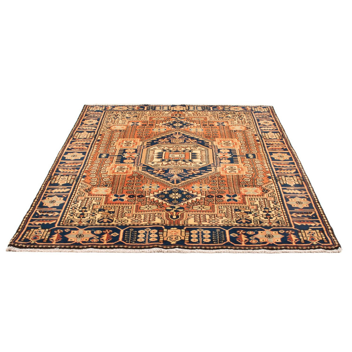 Alfombra persa - Nómada - 200 x 140 cm - beige claro