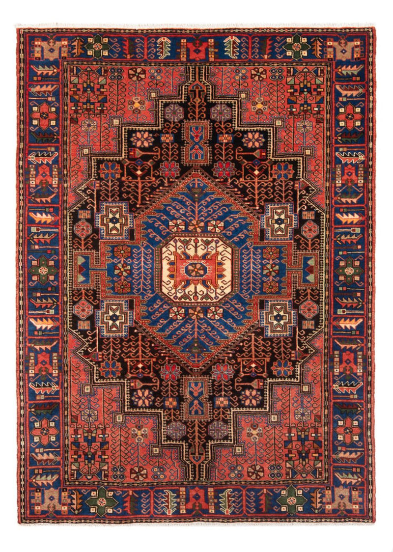 Alfombra persa - Nómada - 205 x 148 cm - azul