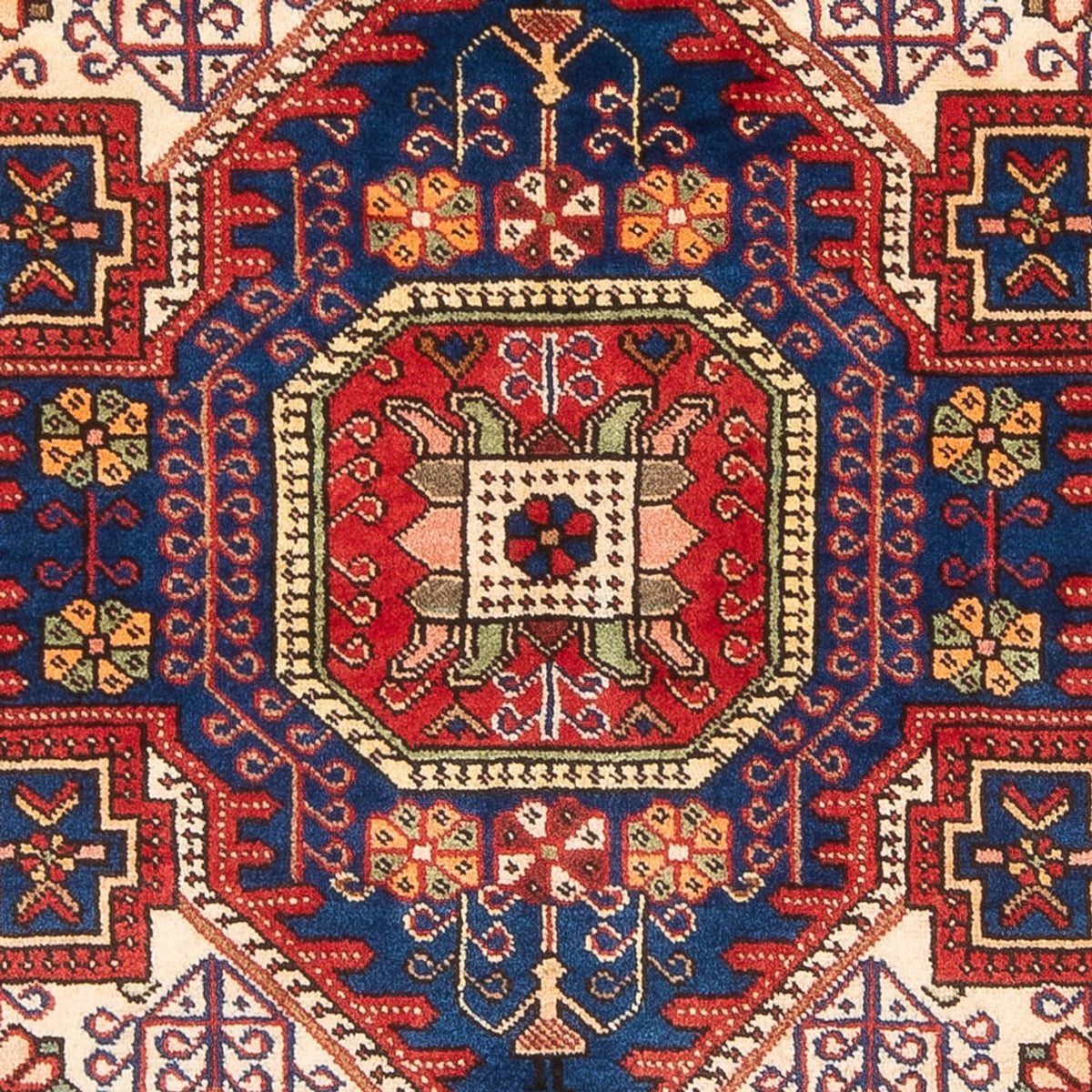 Alfombra persa - Nómada - 200 x 146 cm - azul