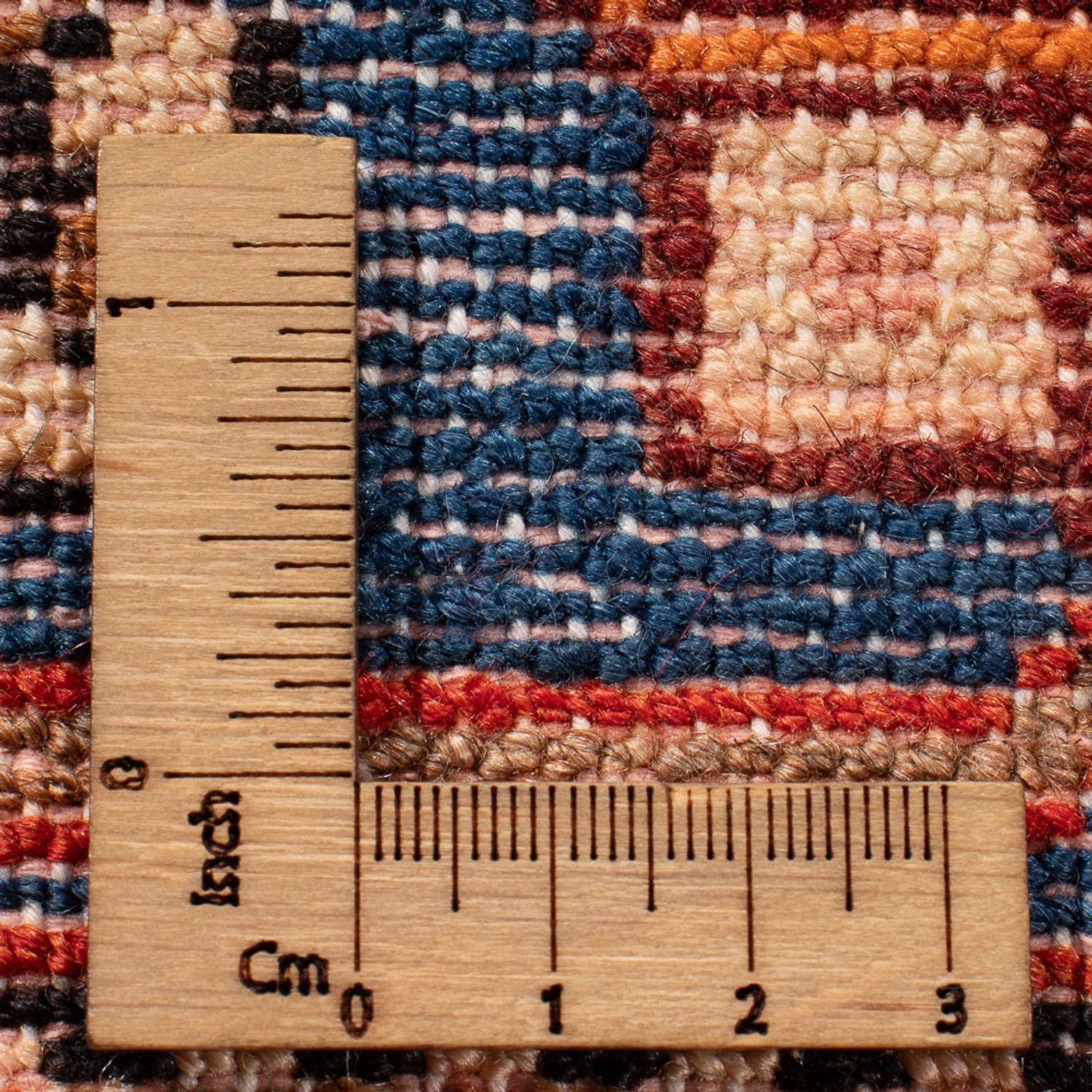 Alfombra persa - Nómada - 200 x 147 cm - azul
