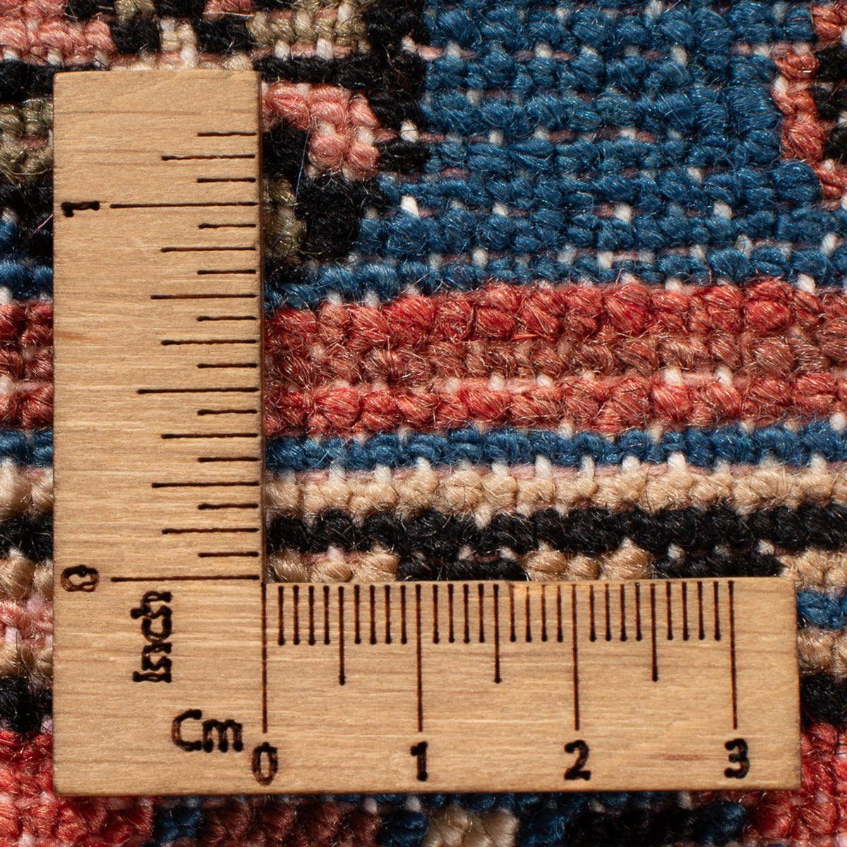 Alfombra persa - Nómada - 210 x 152 cm - azul