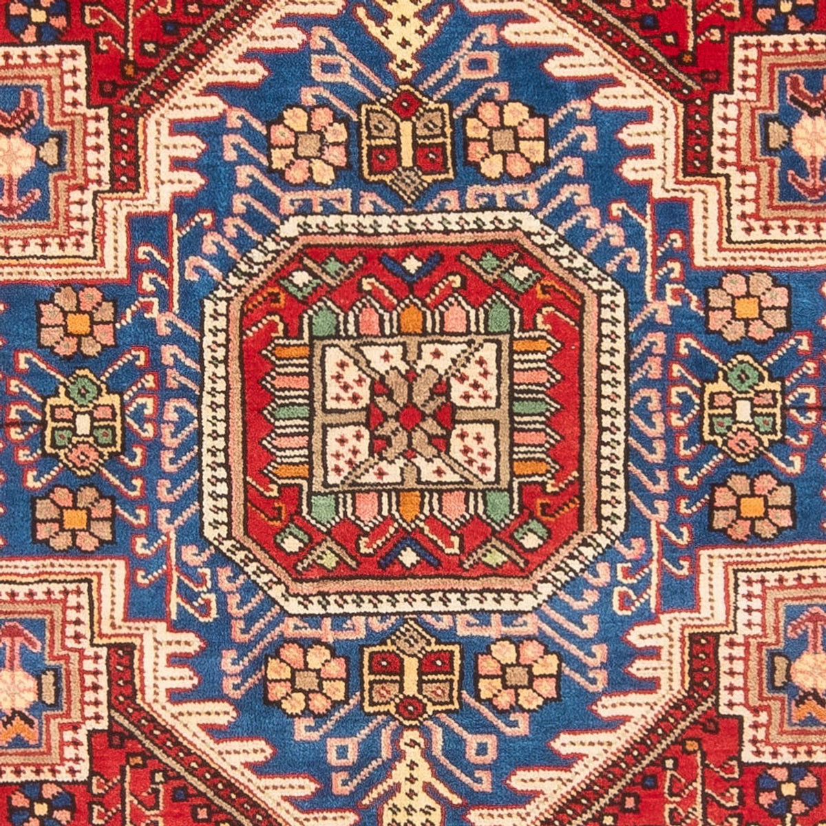 Alfombra persa - Nómada - 197 x 136 cm - azul