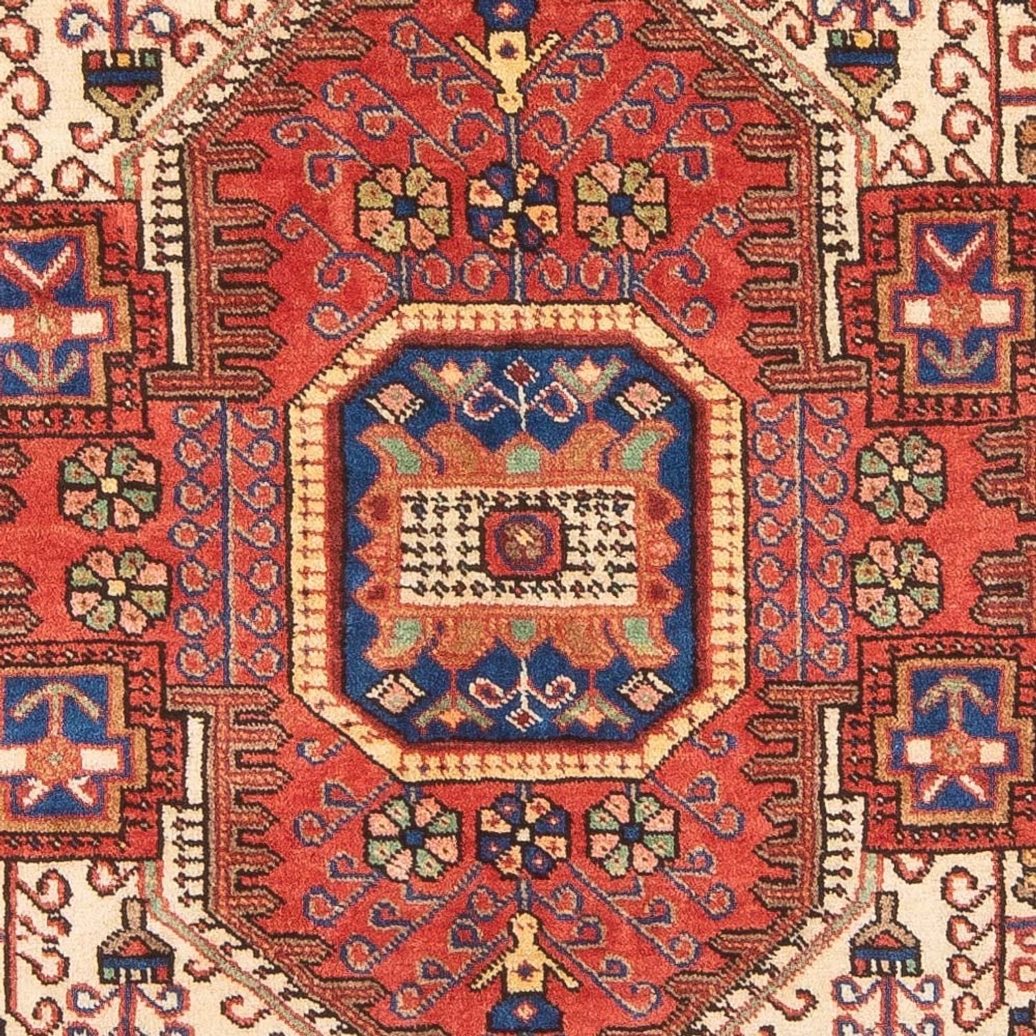 Alfombra persa - Nómada - 200 x 140 cm - rojo