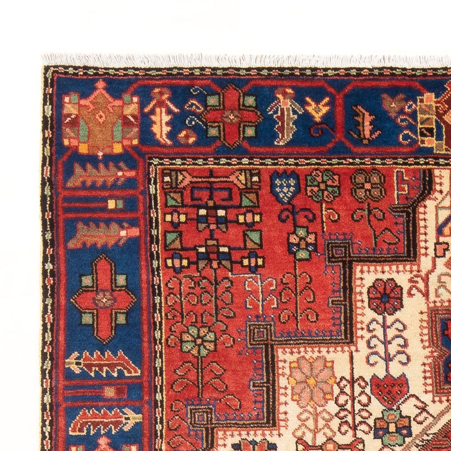Alfombra persa - Nómada - 200 x 140 cm - rojo