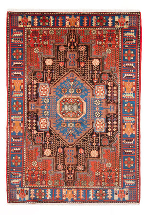 Alfombra persa - Nómada - 204 x 136 cm - azul