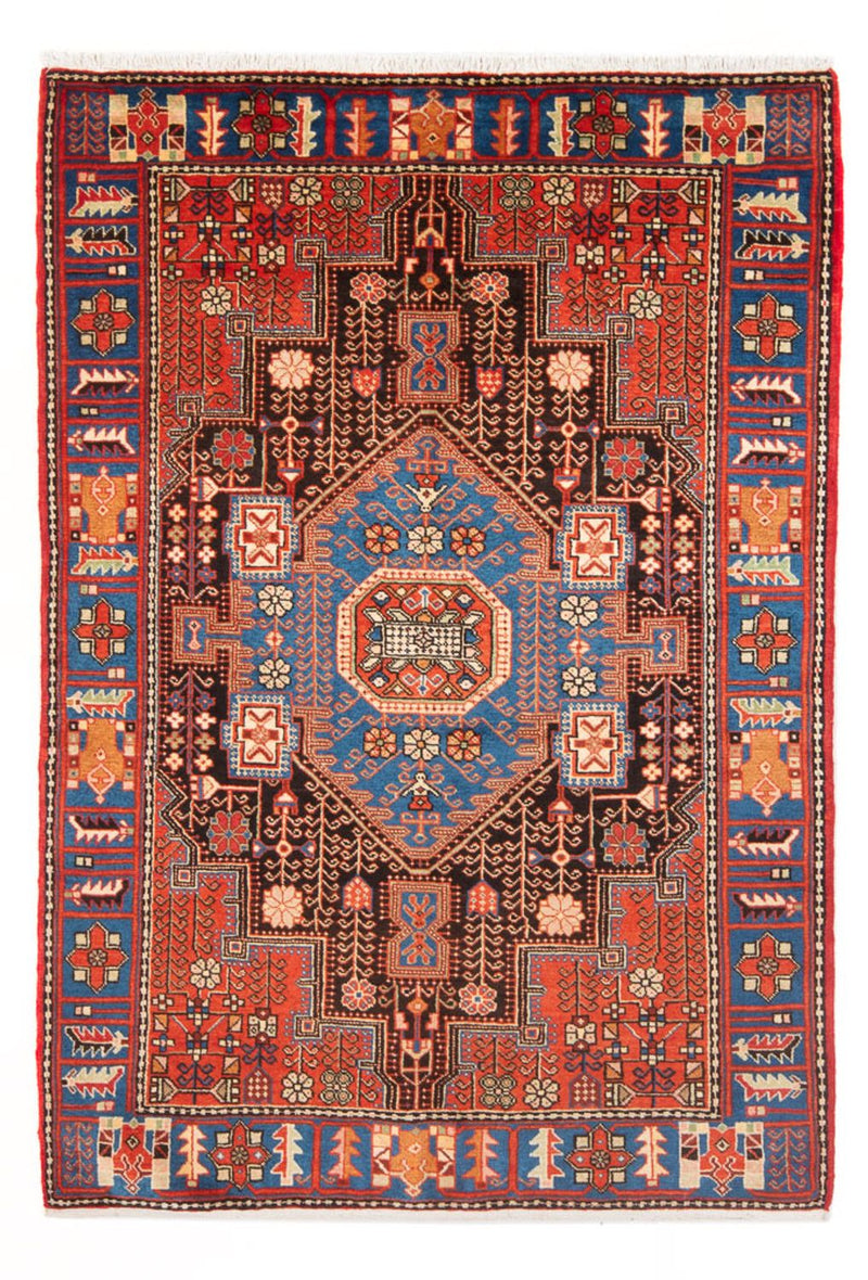 Alfombra persa - Nómada - 204 x 136 cm - azul