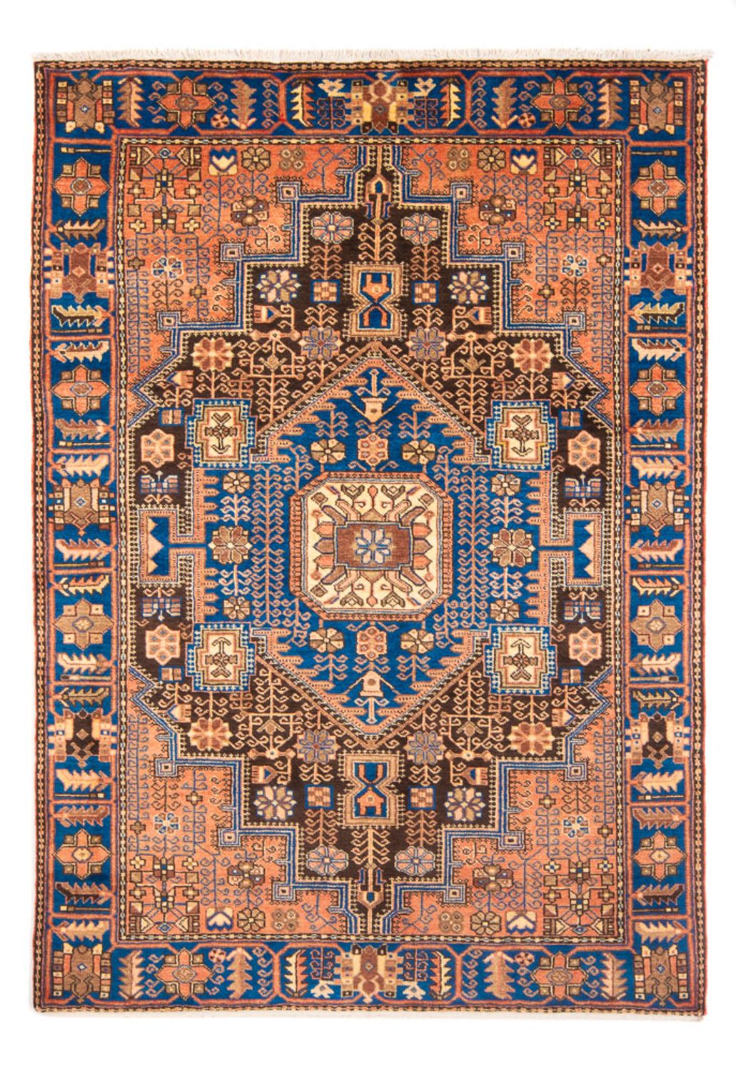 Alfombra persa - Nómada - 200 x 150 cm - azul