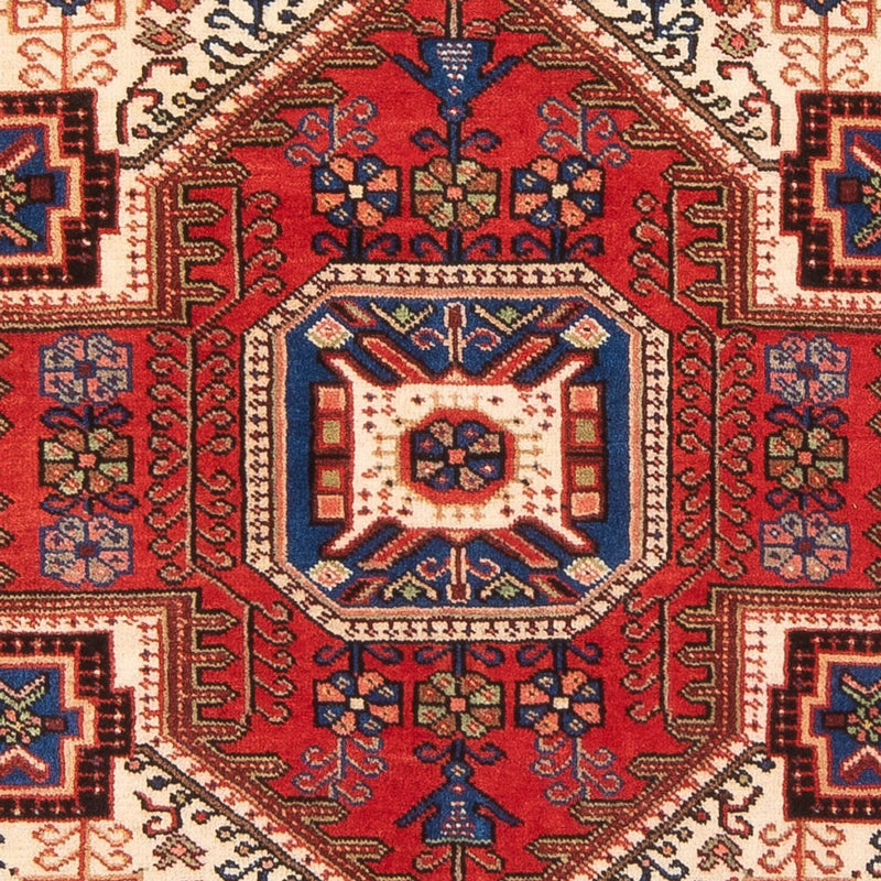 Alfombra persa - Nómada - 201 x 132 cm - rojo