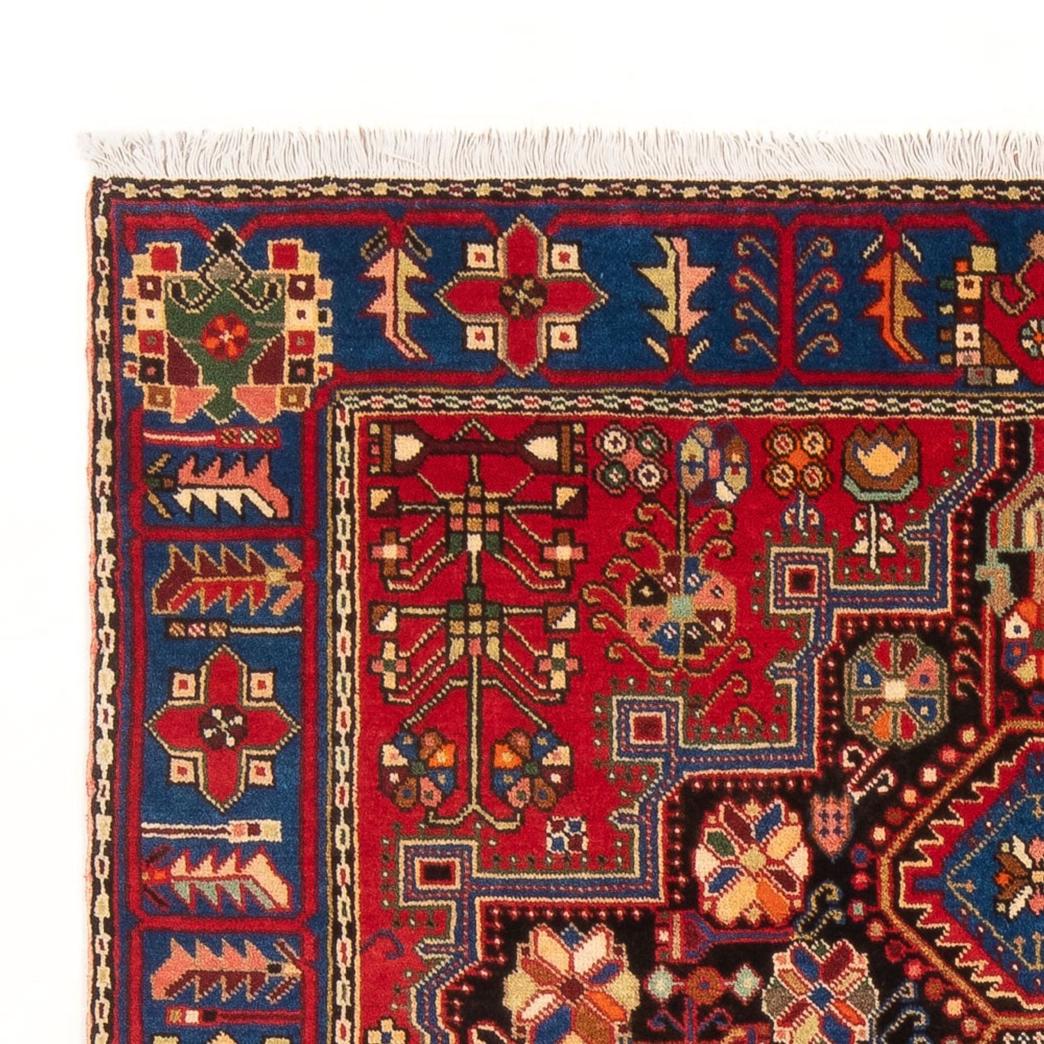 Alfombra persa - Nómada - 187 x 143 cm - azul