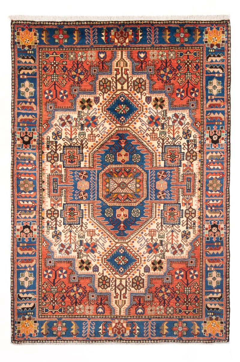 Alfombra persa - Nómada - 205 x 142 cm - azul