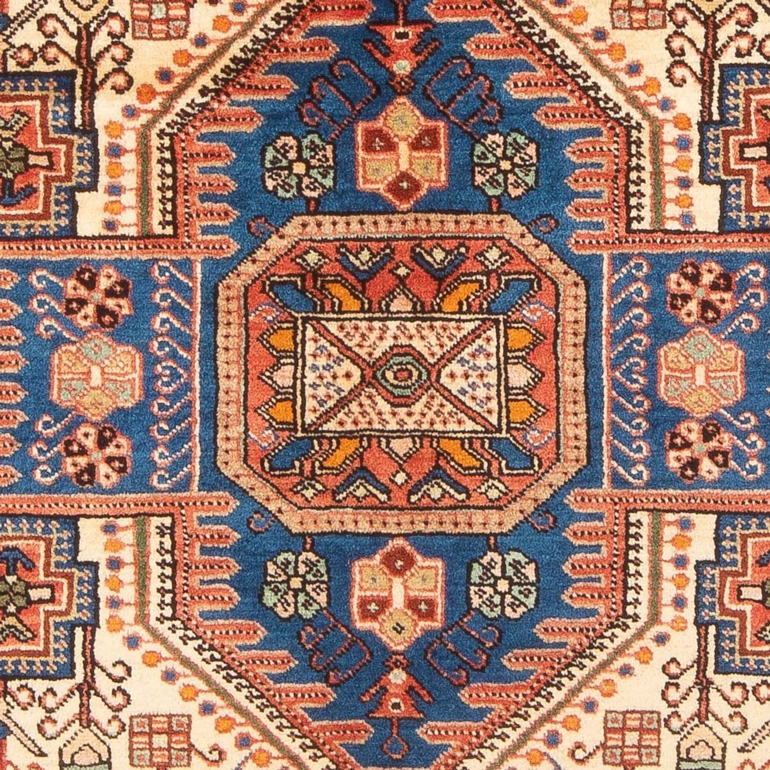 Alfombra persa - Nómada - 205 x 142 cm - azul