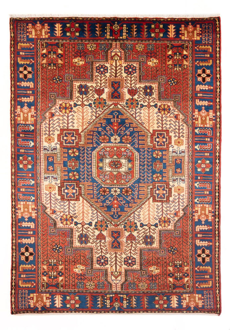 Alfombra persa - Nómada - 210 x 142 cm - azul