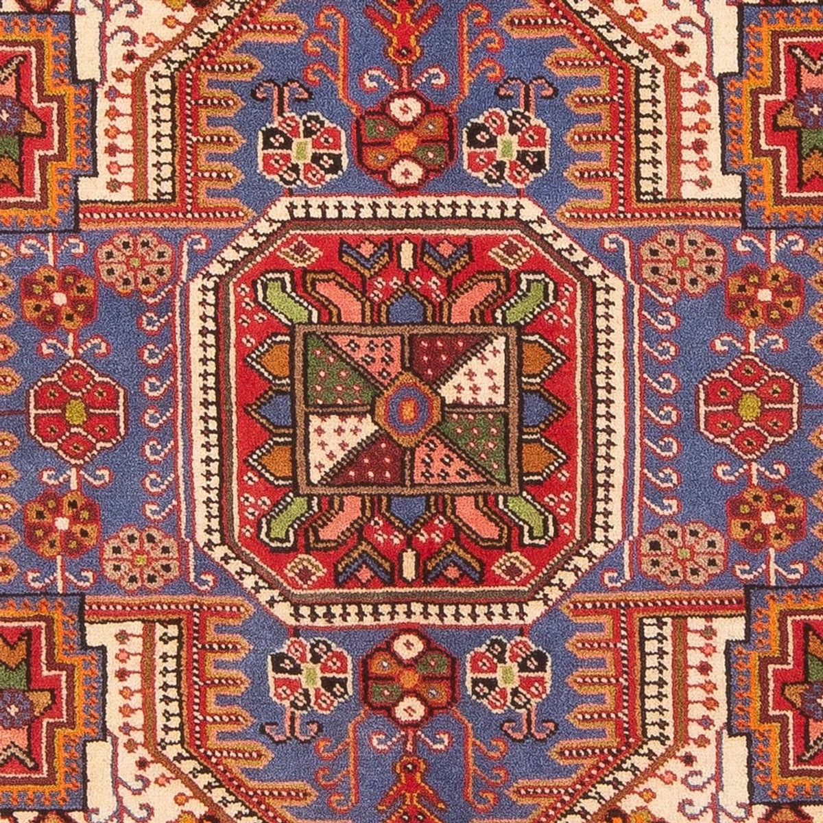Alfombra persa - Nómada - 200 x 130 cm - azul