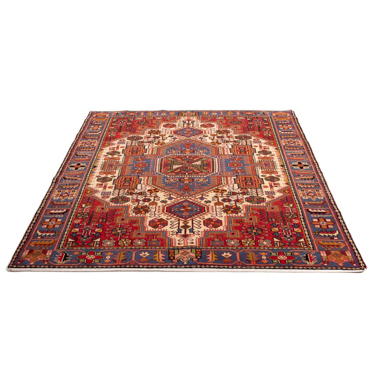 Alfombra persa - Nómada - 200 x 130 cm - azul