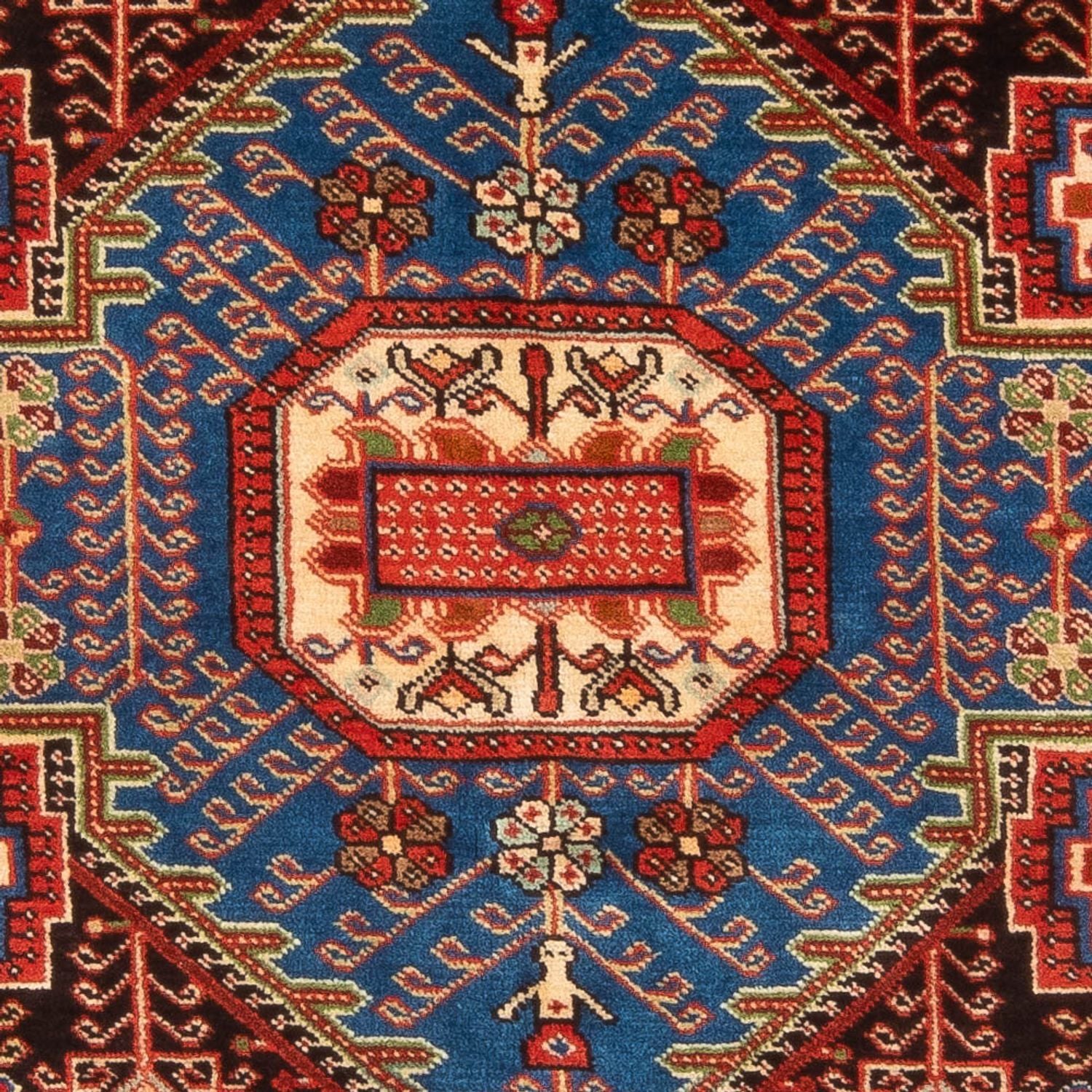 Alfombra persa - Nómada - 210 x 132 cm - azul