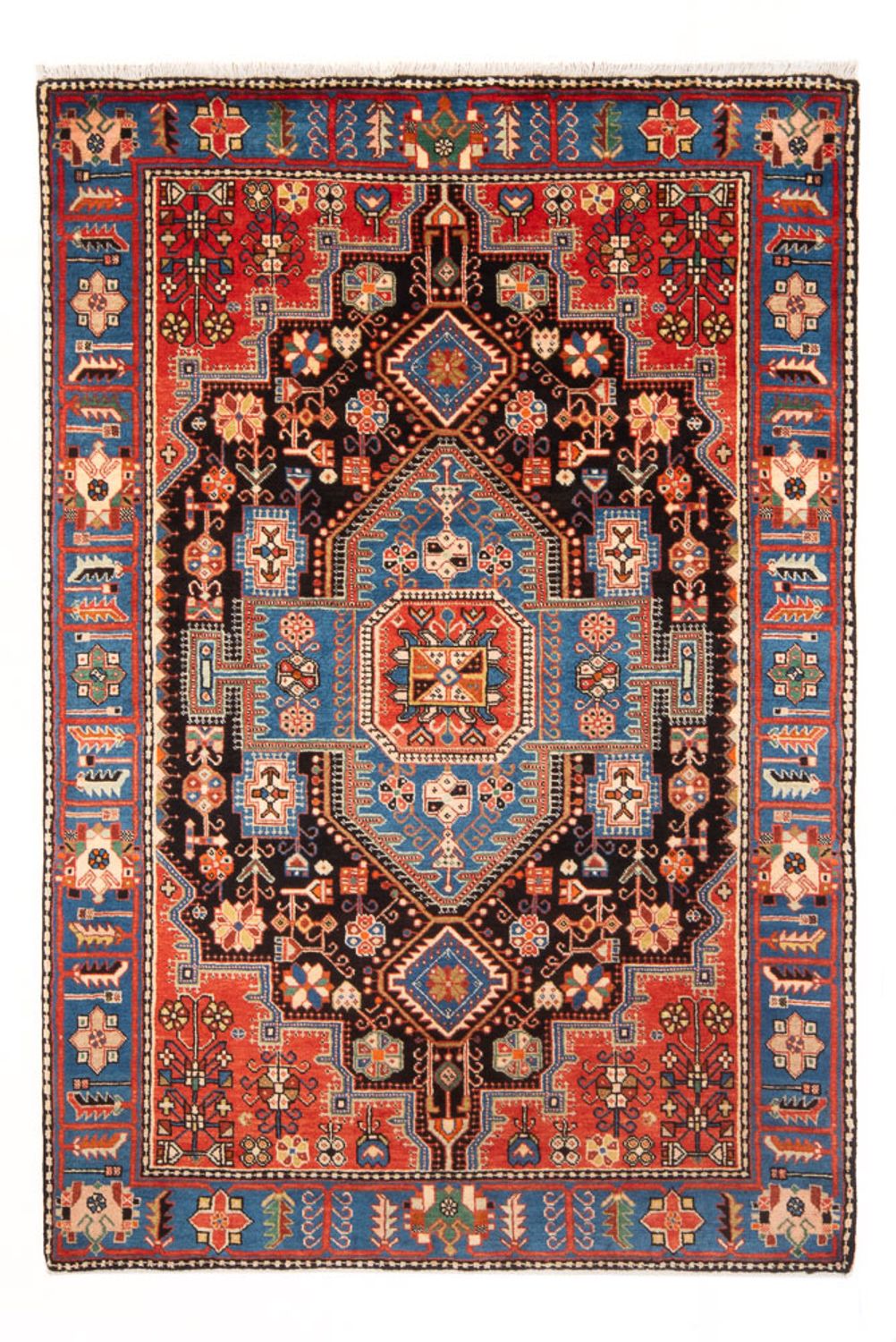 Alfombra persa - Nómada - 200 x 140 cm - azul