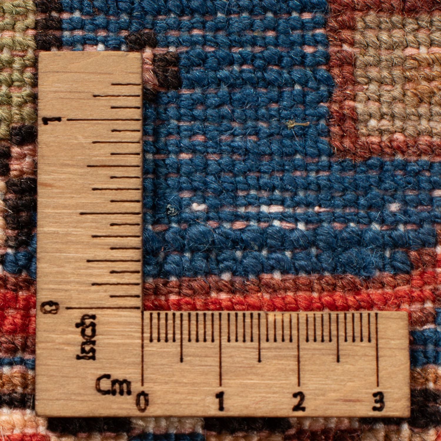Alfombra persa - Nómada - 198 x 142 cm - azul