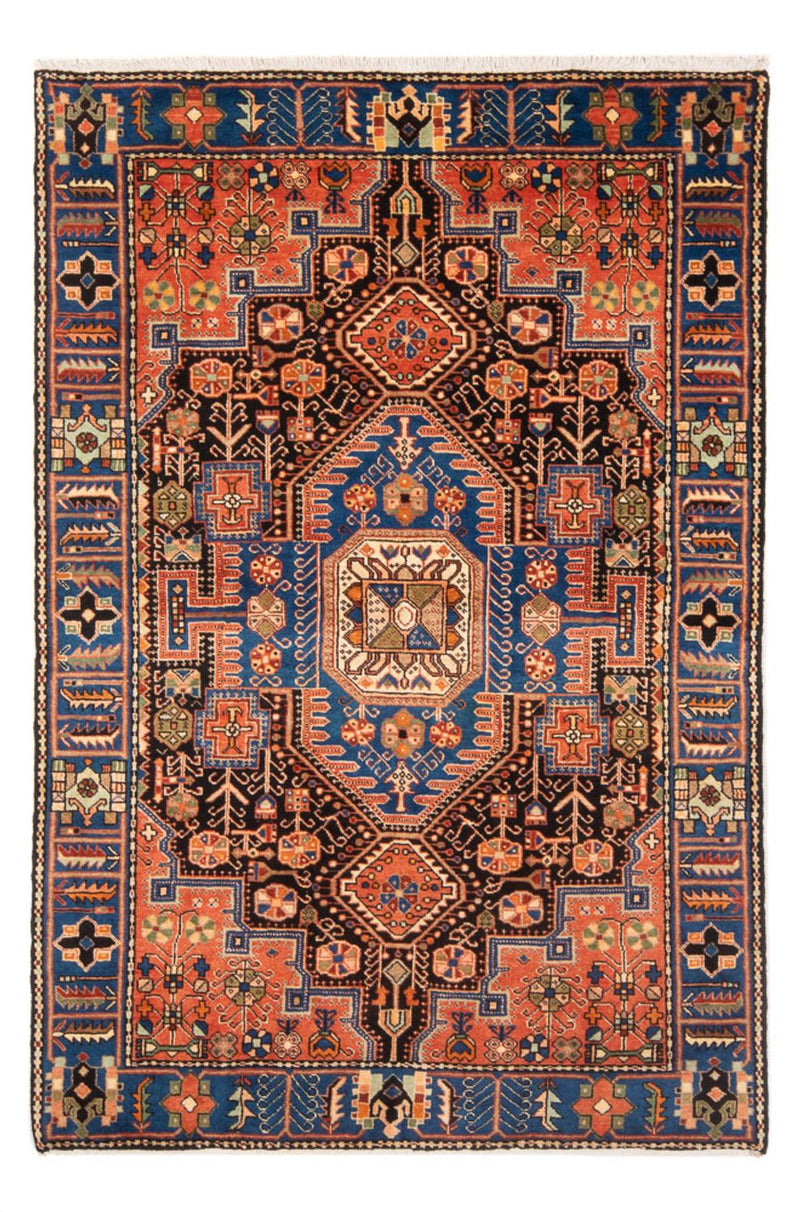 Alfombra persa - Nómada - 200 x 138 cm - azul