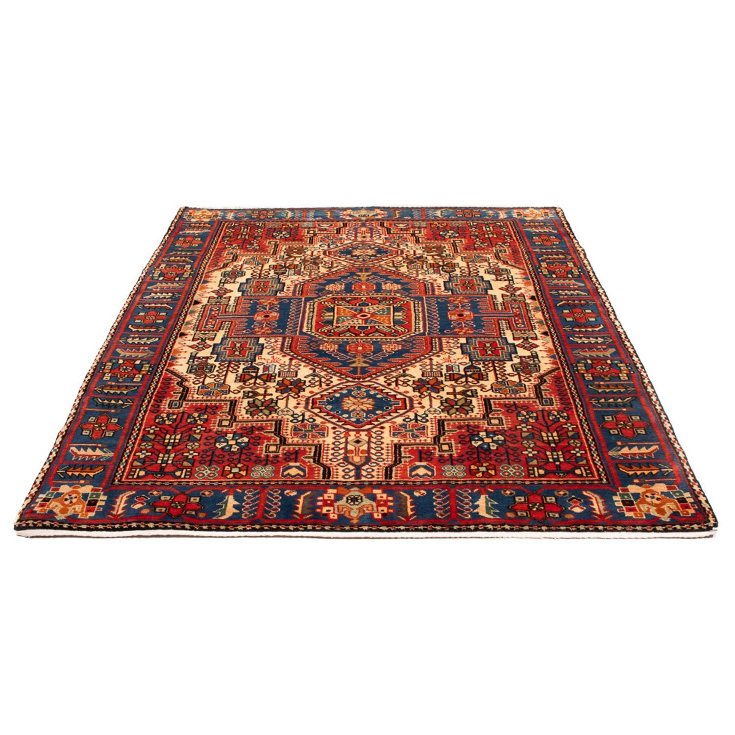 Alfombra persa - Nómada - 200 x 140 cm - azul