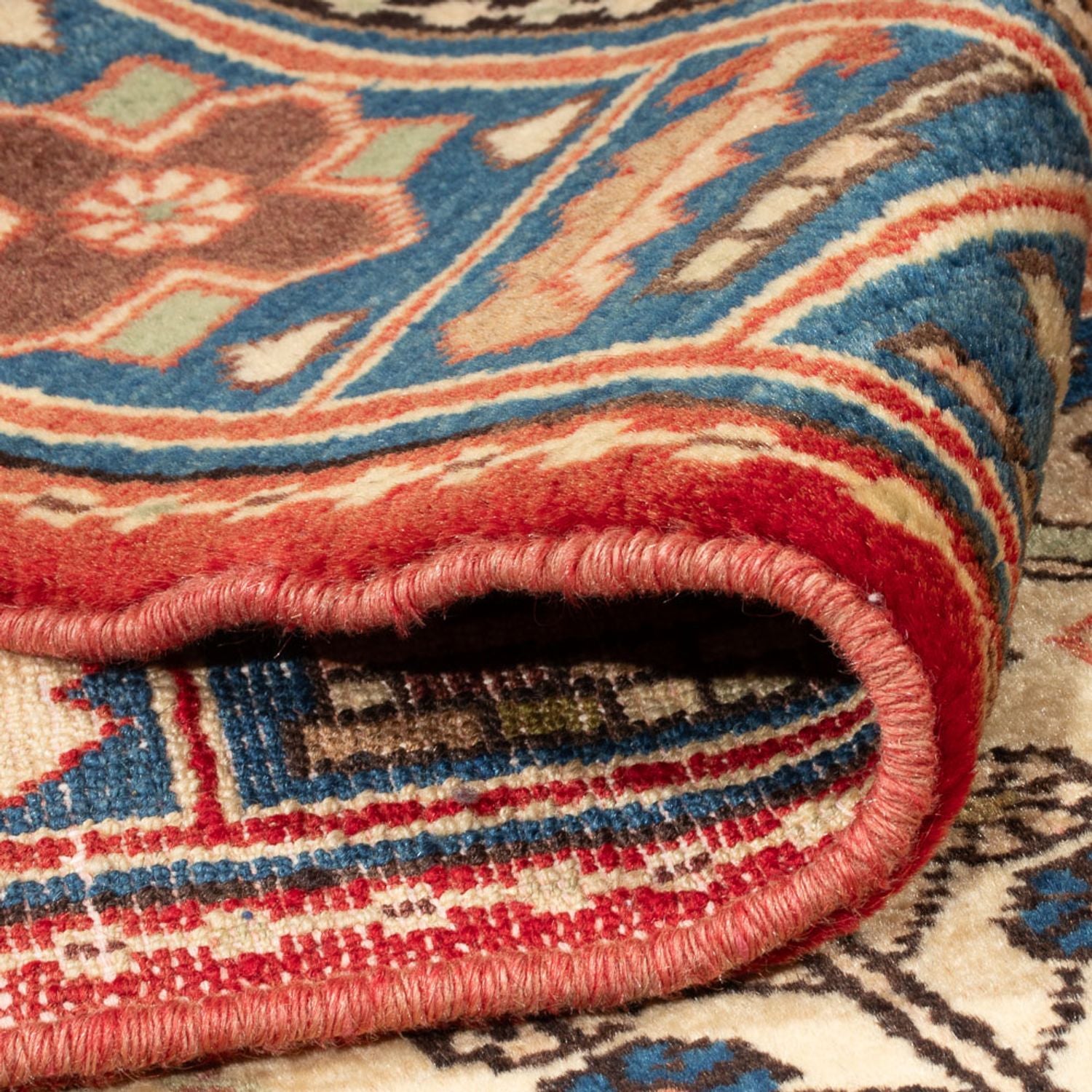 Alfombra persa - Nómada - 190 x 138 cm - azul