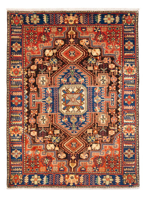 Alfombra persa - Nómada - 200 x 145 cm - azul